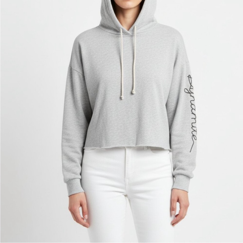 Free People Movement‎ Gray Dynamite Hoodie Size M